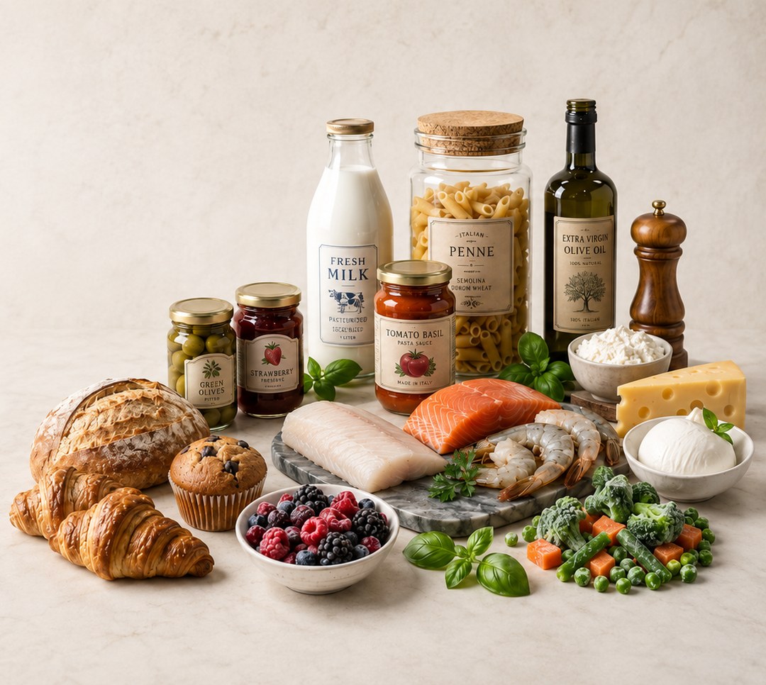 Premium specialty foods spread