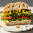 Ciabatta Bread 3.9 oz (110 grams) in use