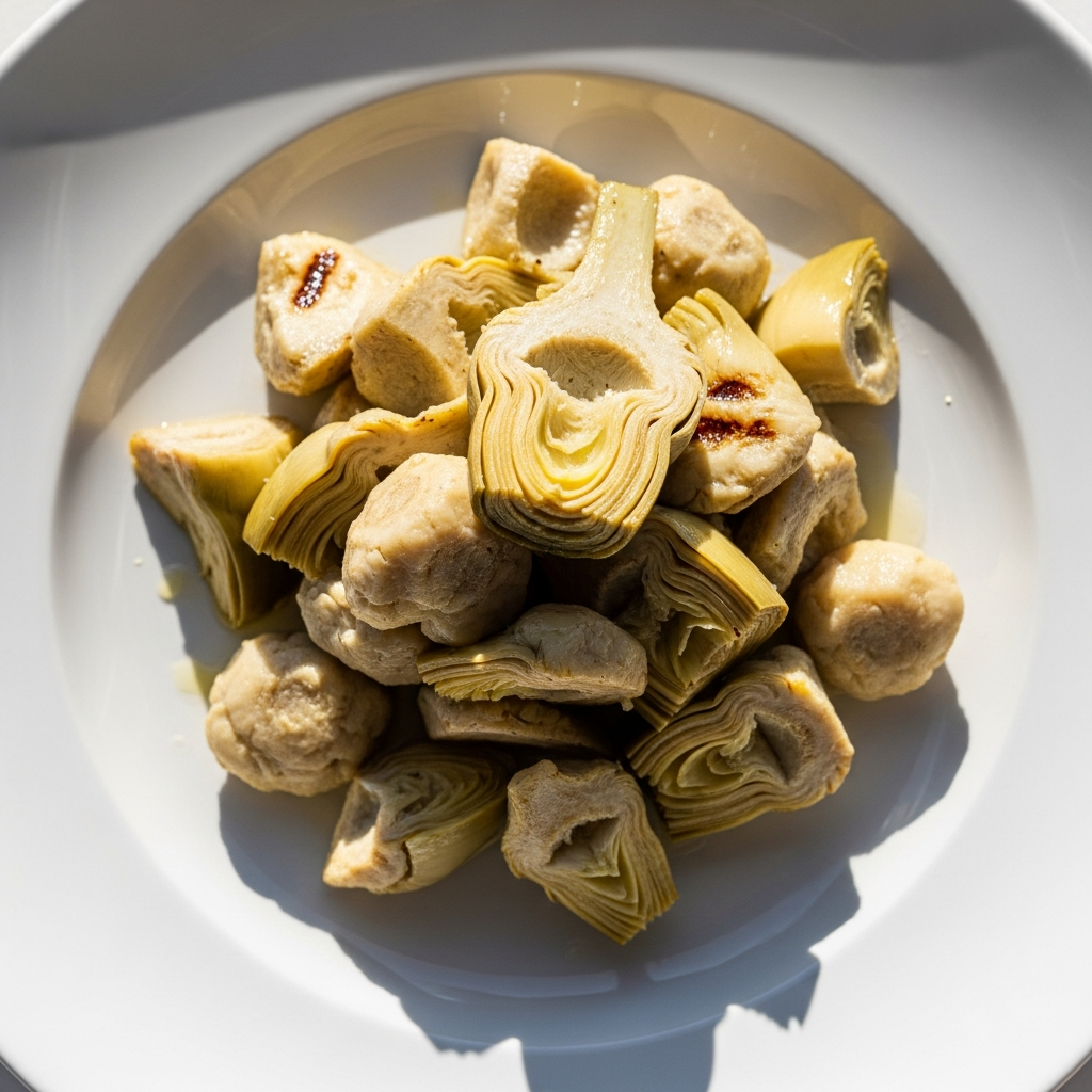 Artichoke Hearts/Quarters, IQF in use