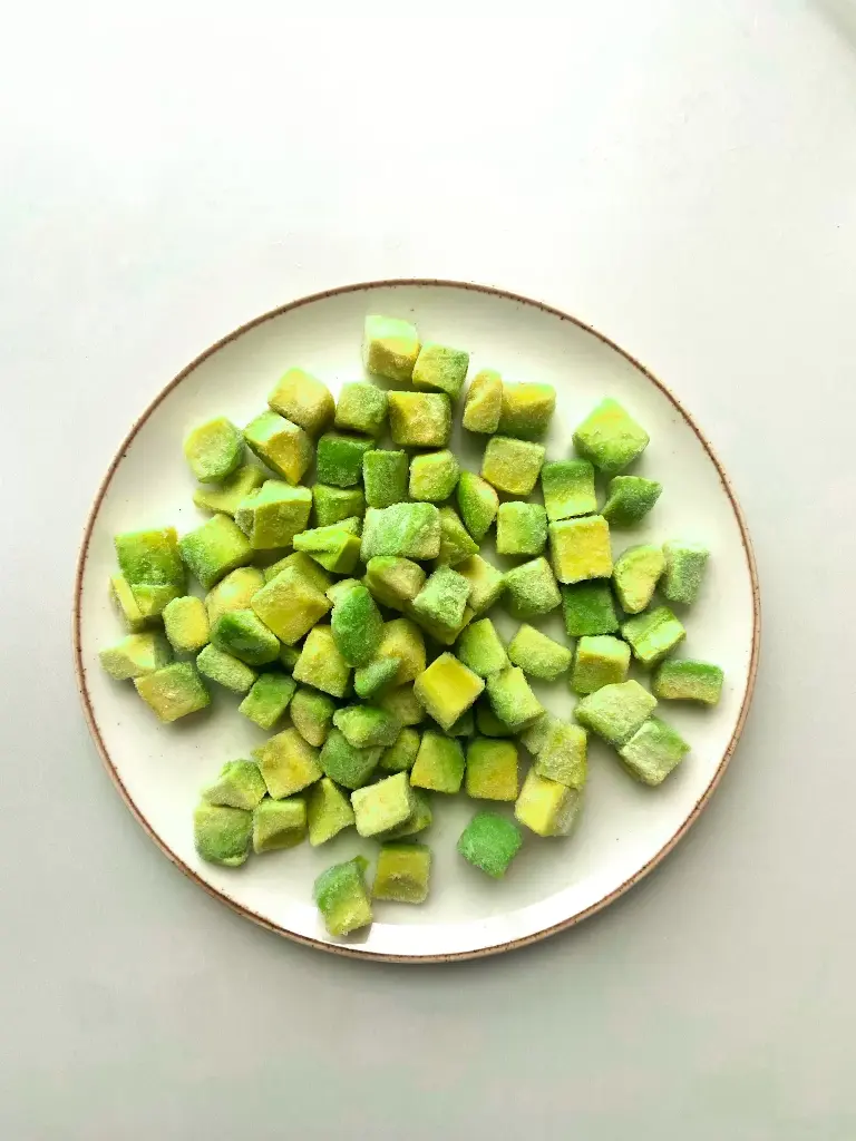 [VFF004-A2X5] Avocado Diced, IQF ((2 x 5 lb) 10 lb/Cs, Annabell's)