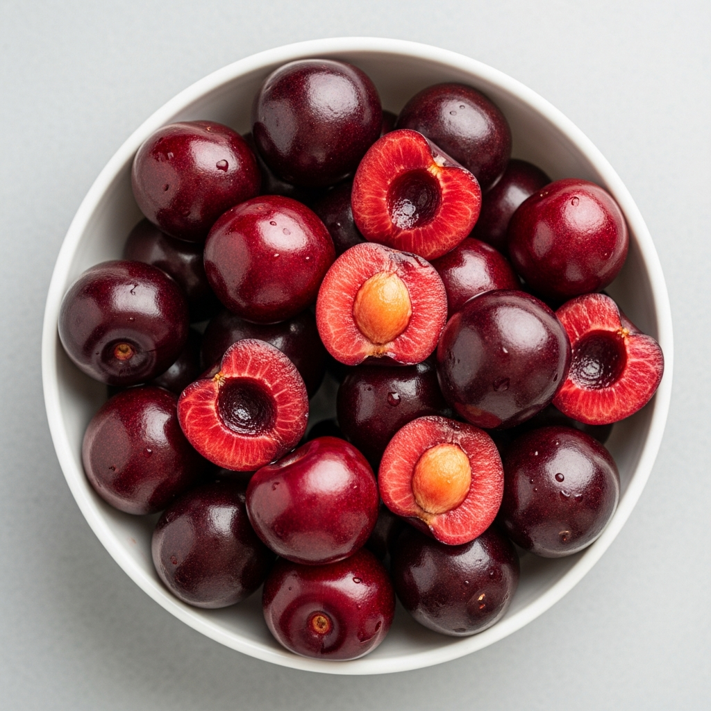 [FFF006-A2X5] Dark Cherries, Sweet, Pitted, IQF ((2 x 5 lb) 10 lb/Cs, Annabell's)