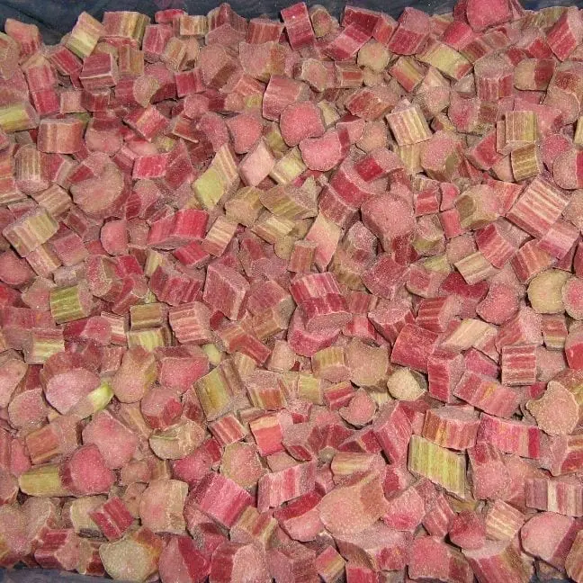 [FFF015-A2X5] Rhubarb, IQF ((2 x 5 lb) 10 lb/Cs, Annabell's)