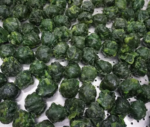 [VFF029-A2X5] Spinach Leaves, IQF ((2 x 5 lb) 10 lb/Cs, Annabell's)