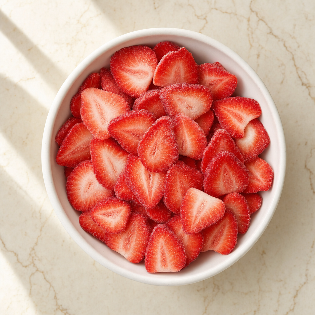 [FFF018-SC2X5] Strawberries Sliced IQF ((2 x 5 lb) 10 lb/Cs, Sysco Classic)