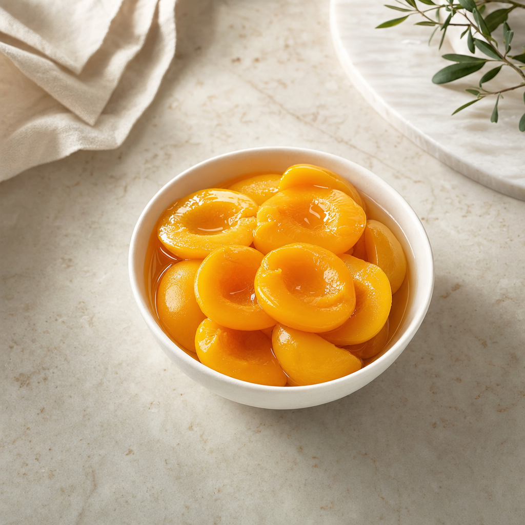 [CFF003-A6XA10] Canned Peaches Halves in Light Syrup (6 x A10, Annabell's)