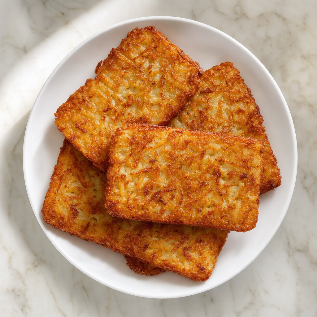 [POF003-A22LB] Hash Brown Patties, Frozen (22 lb/Cs, Annabell's)