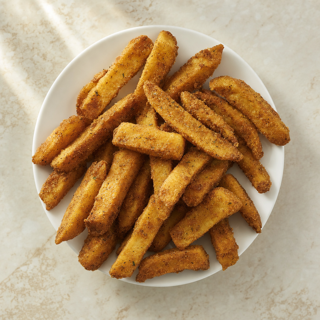 [POF006-A22LB] Seasoned Fries, Frozen (22 lb/Cs, Annabell's)