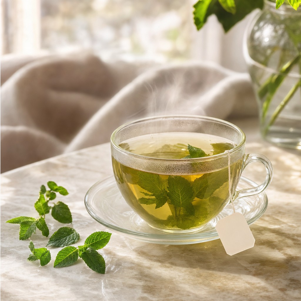 Green Tea with Mint